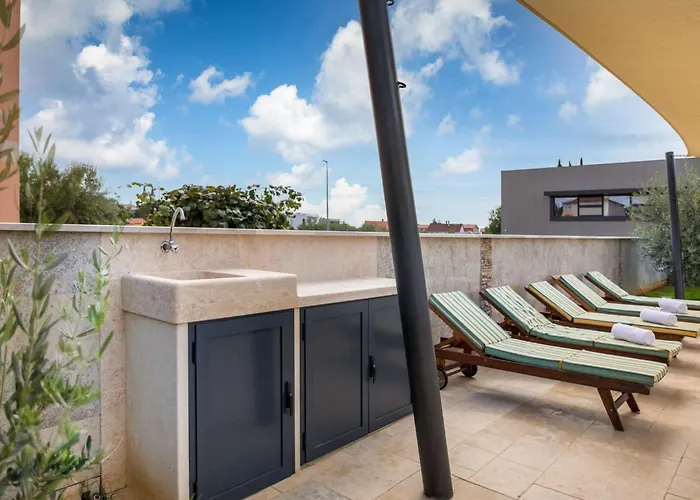 Villa Attic With Balcony In